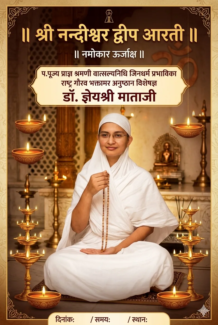 श्री नन्दीश्वर द्विप आरती