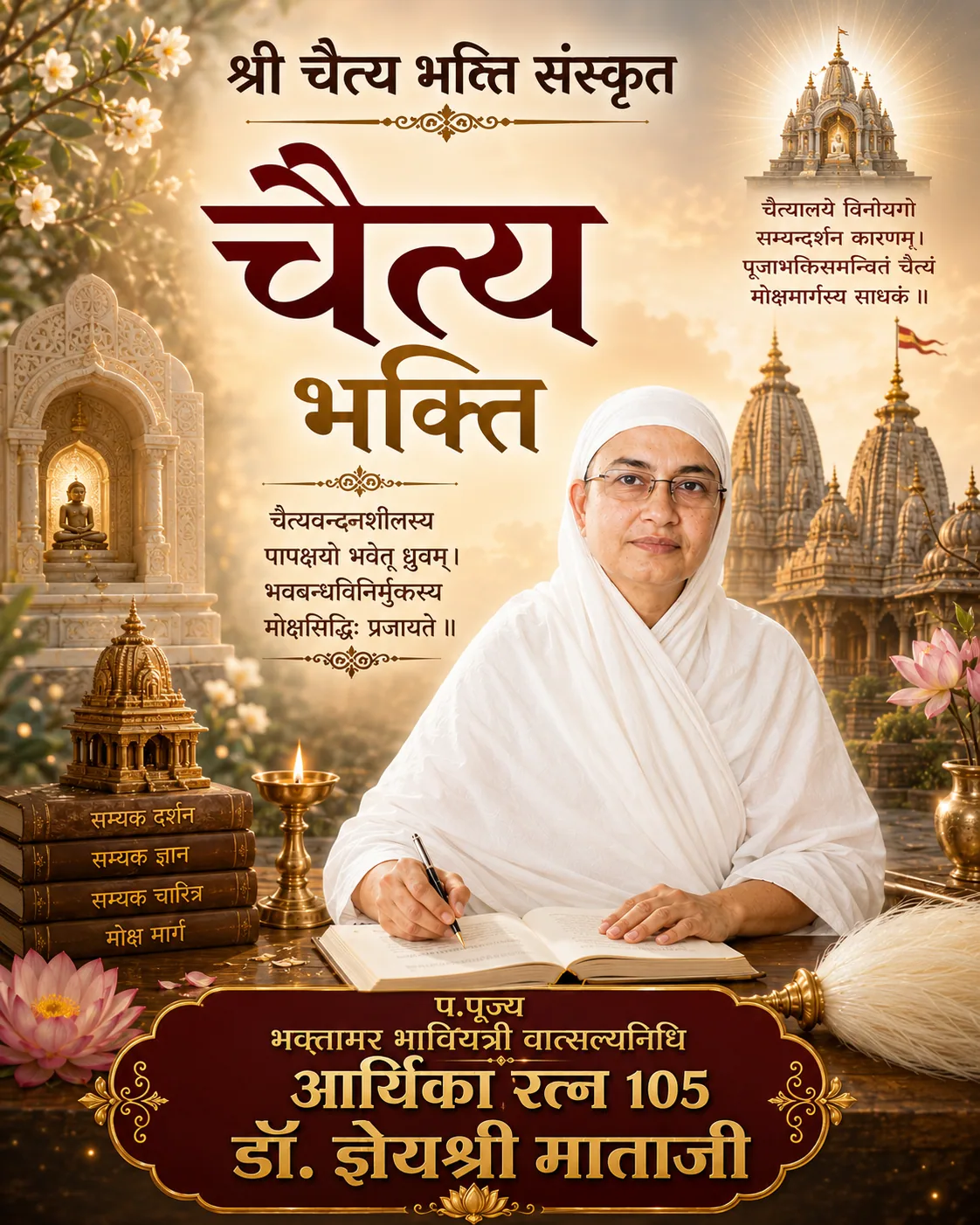 चैत्य भक्ति संस्कृत