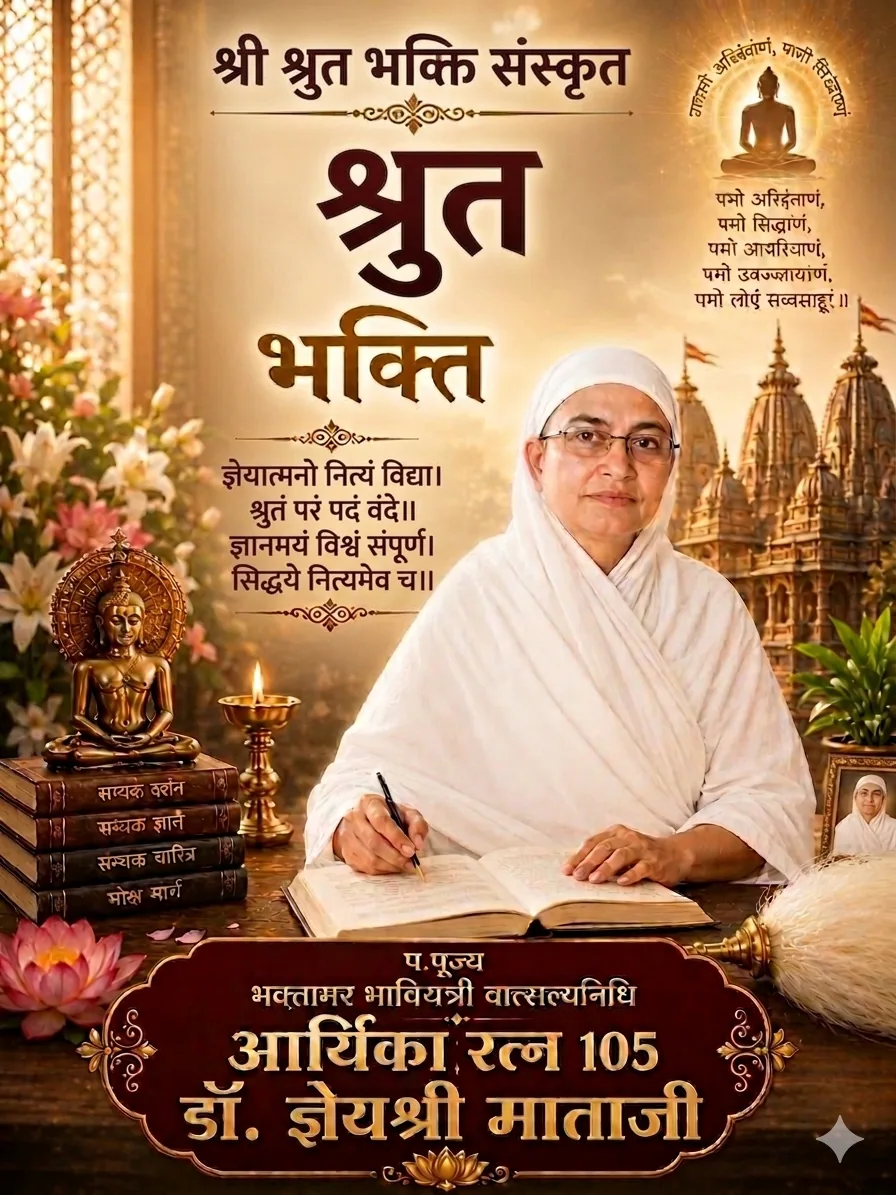 श्रुत भक्ति संस्कृत