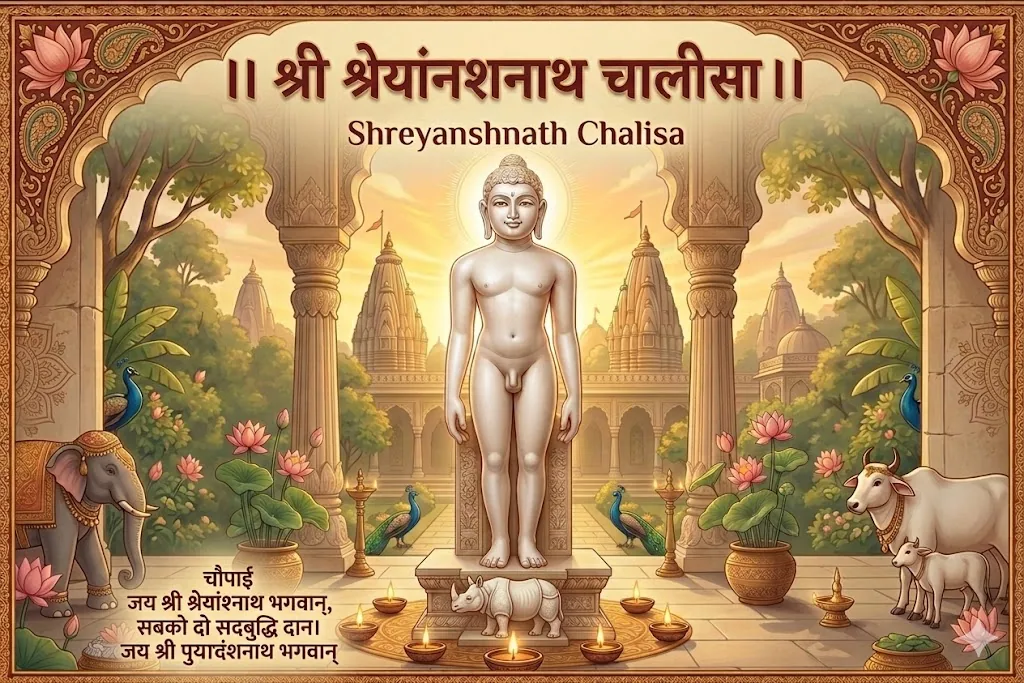 11.।।श्री श्रेयांसनाथ जी चालीसा।।