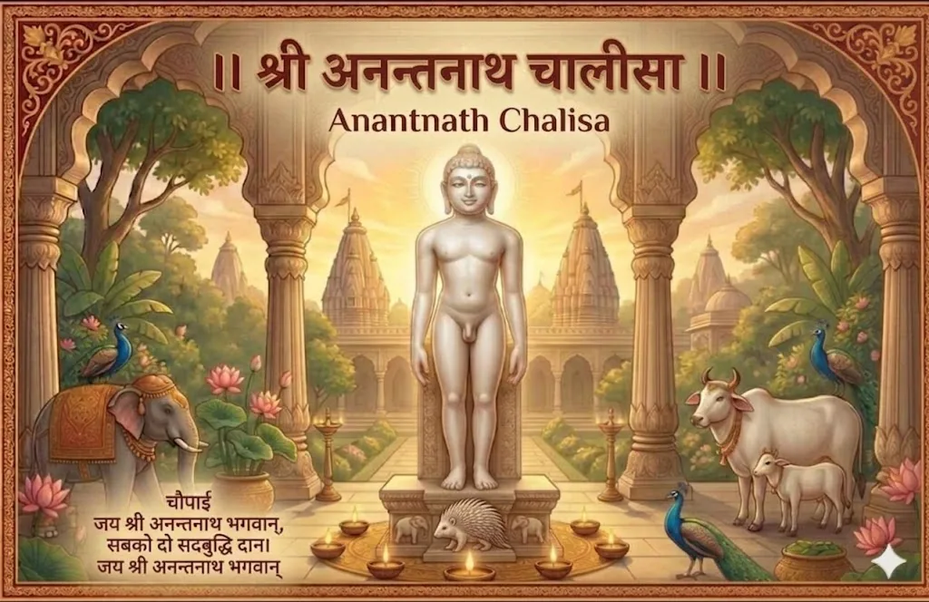 14.।।श्री अनन्तनाथजी चालीसा।।