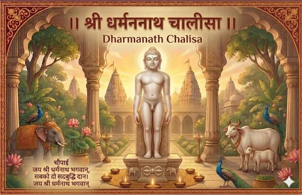 15.  ।। श्री धर्मनाथजी चालीसा ।।
