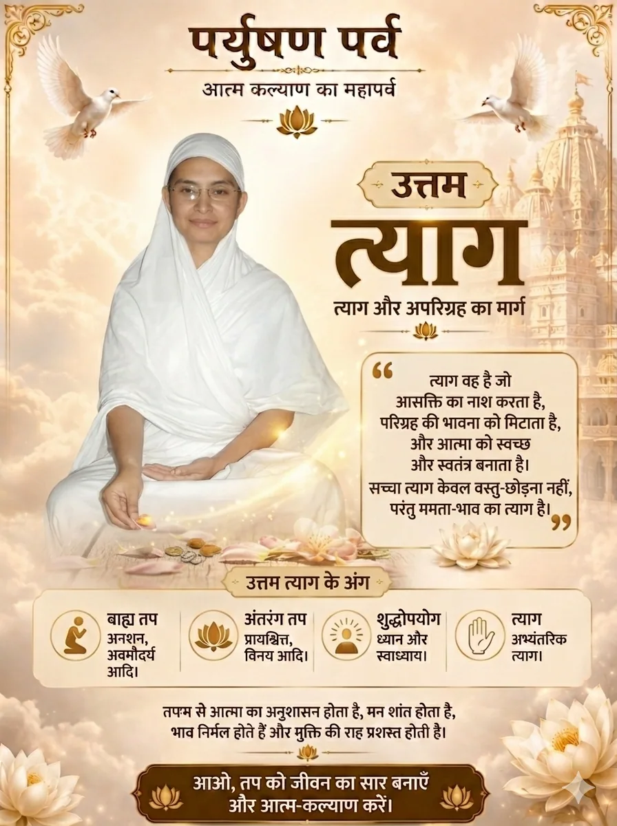 07 प्रवचन  - उत्तम त्याग  02