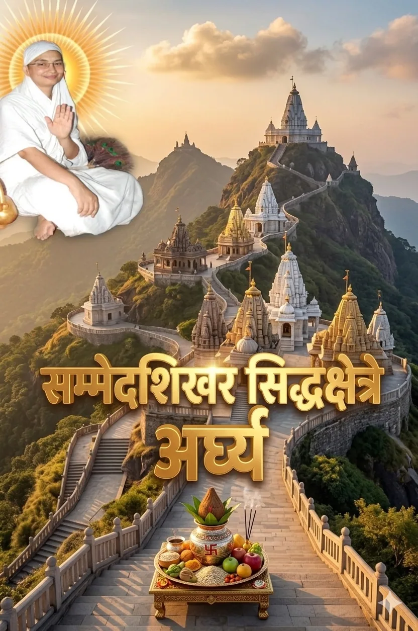सम्मेद शिखर जी अर्घ