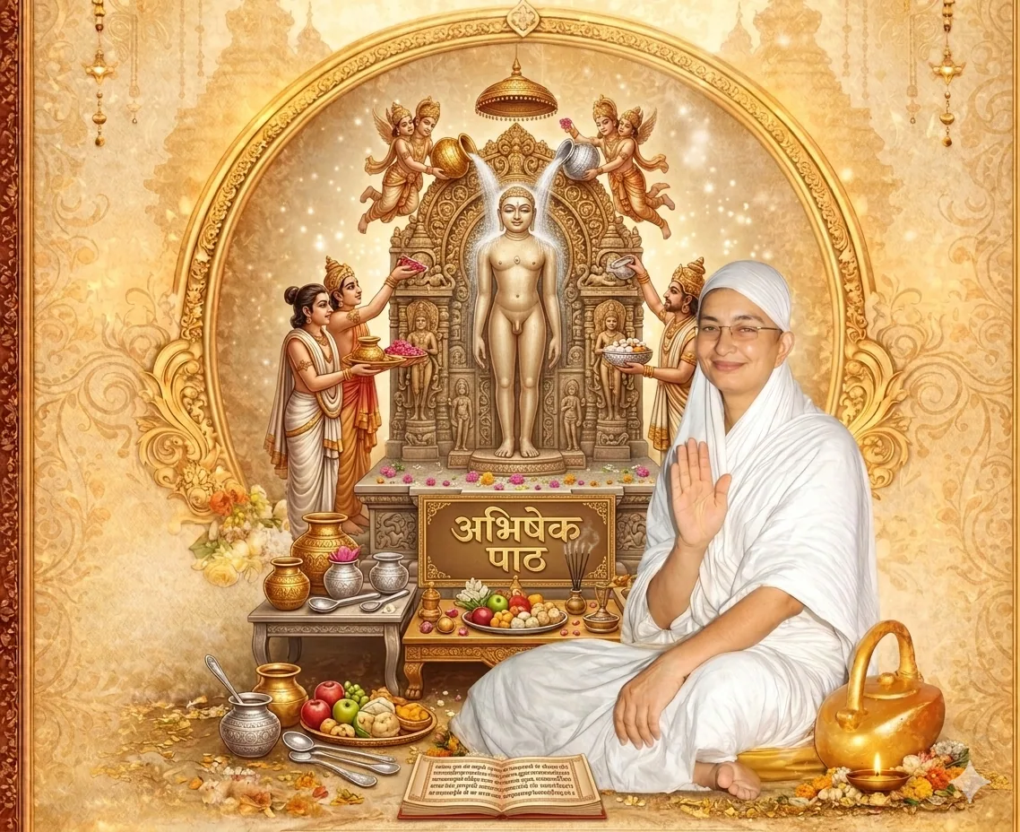 श्री ज्येष्ठ जिनवर अभिषेक